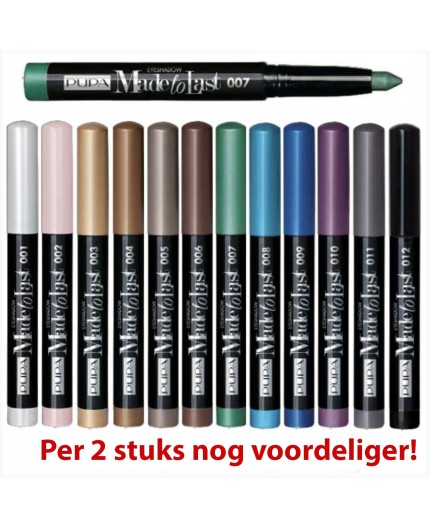 Pupa Made to last waterproof oogschaduw Pupa Made to last waterproof oogschaduw