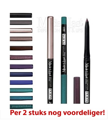 Pupa waterproof eyeliner - Made to last definition eyes Pupa waterproof eyeliner - Made to last definition eyes